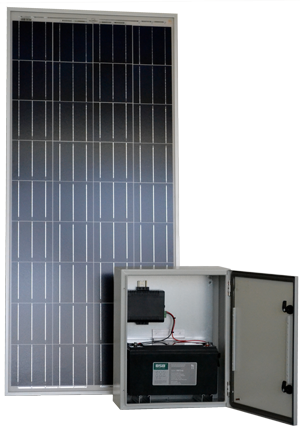 Solar Powered PoE Injector Kit